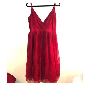Red Express dress